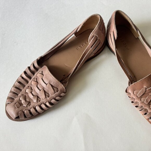 Nisolo Women's Huarache Sandal - Almond- Size 8 - Picture 6 of 9